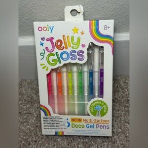 Jelly Gloss Neon Multi-Surface Deco Gel Pens - Set of 6